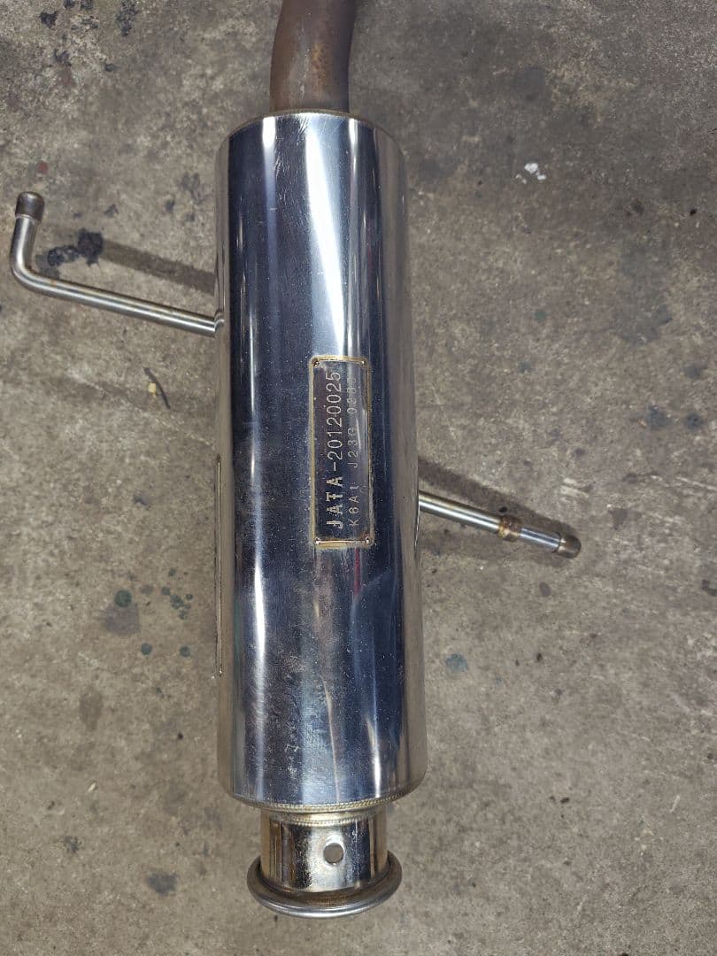 jb23 ハイブリッジファースト　マフラー