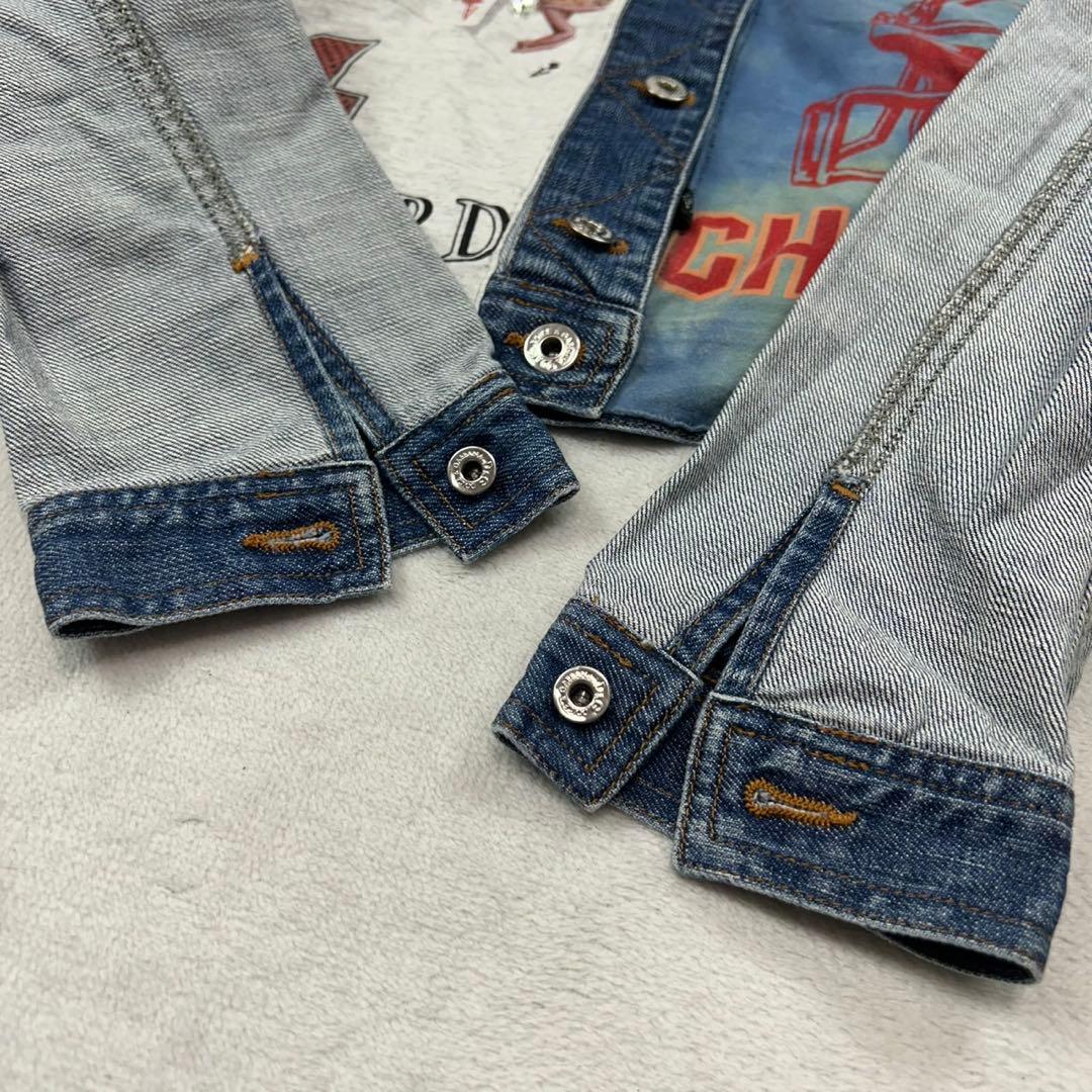 K156 S ドルチェアンドガッバーナ Y2K デニムジャケット レディース