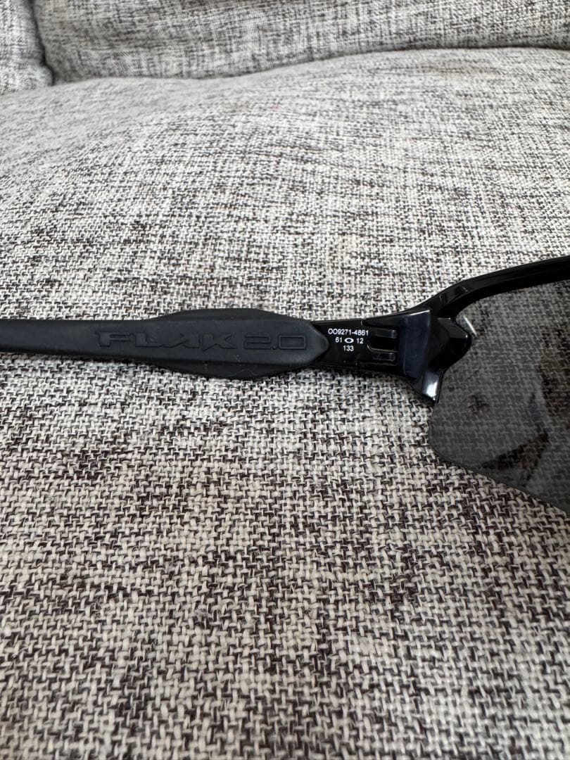 Oakley スポーツサングラス ブラック ケース付き