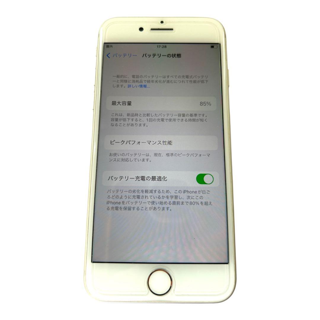 iPhone8 64GB シルバーSIMロック解除済 動作確認済