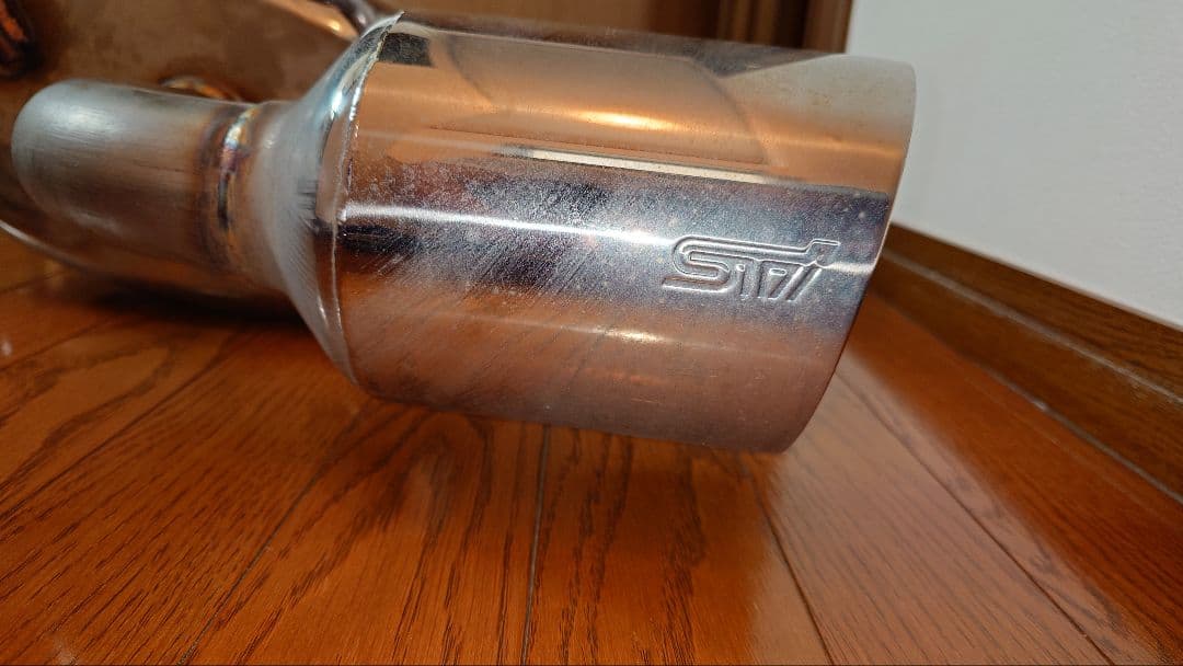 STIパフォーマンスマフラー(BRZ ZD8)ゴル・釣りキチ