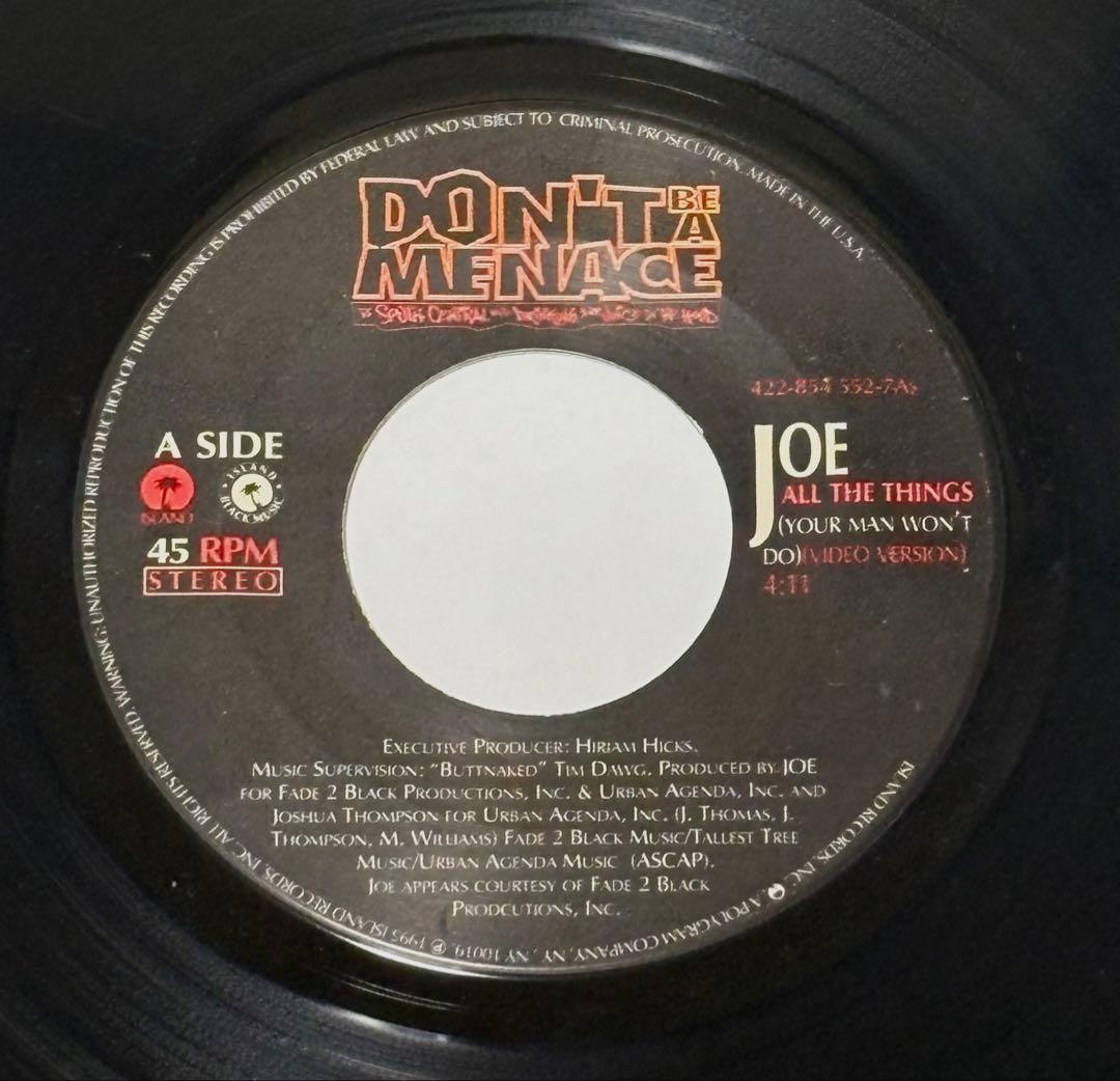 7インチ Joe All The Things / Mona Lisa