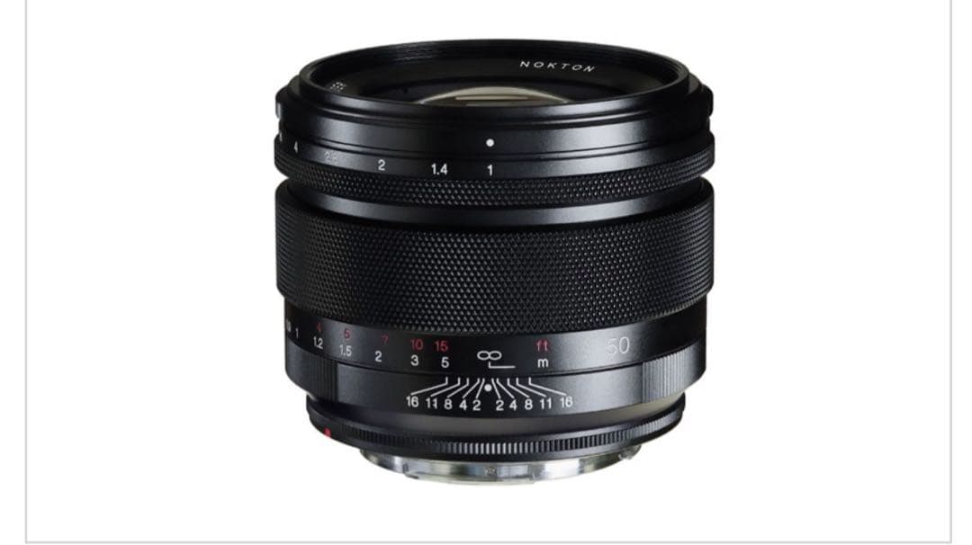 レンズ(単焦点) Voigtlander NOKTON 50mm F1 Aspherical RF