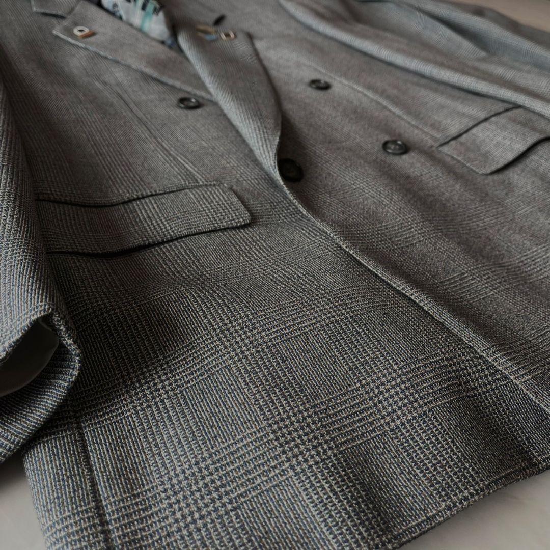 90s豪華5点セット イタリア製極上ウールスーツイッセイミヤケネクタイ