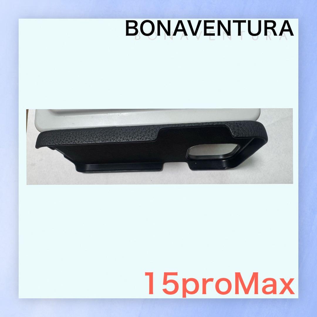 BONAVENTURA iPhone15proMax ケース ブラック 美品