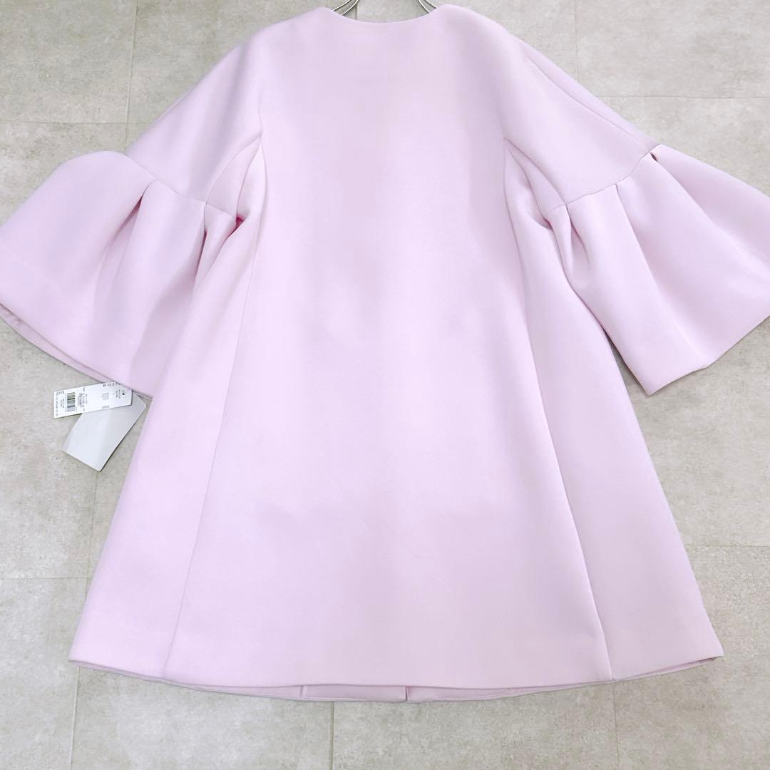 【新品タグ付き✨】 セルフォード ベルスリーブコクーンコート ピンク 2023年