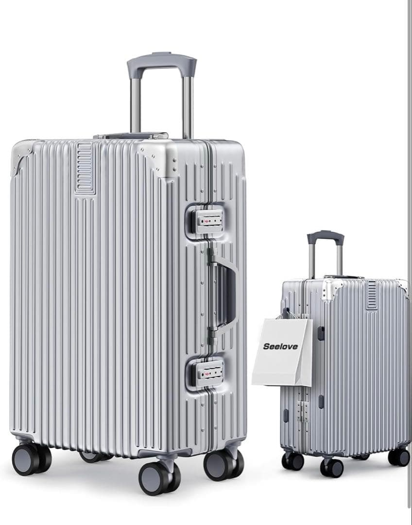 スーツケース キャリーケース 機内持ち込み 耐衝撃 大容量 ⼤型 超軽量 L