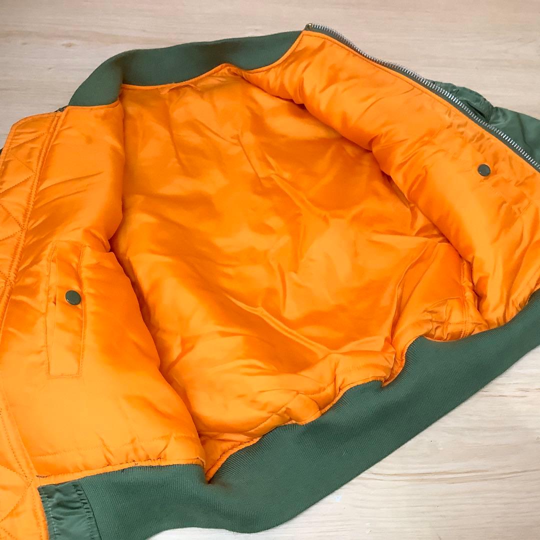 N*g様 【美品】アルファ　MA1　ジャケット　S　170/88A　●310