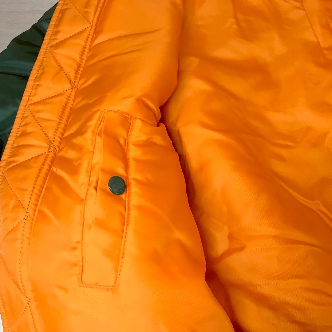 N*g様 【美品】アルファ　MA1　ジャケット　S　170/88A　●310