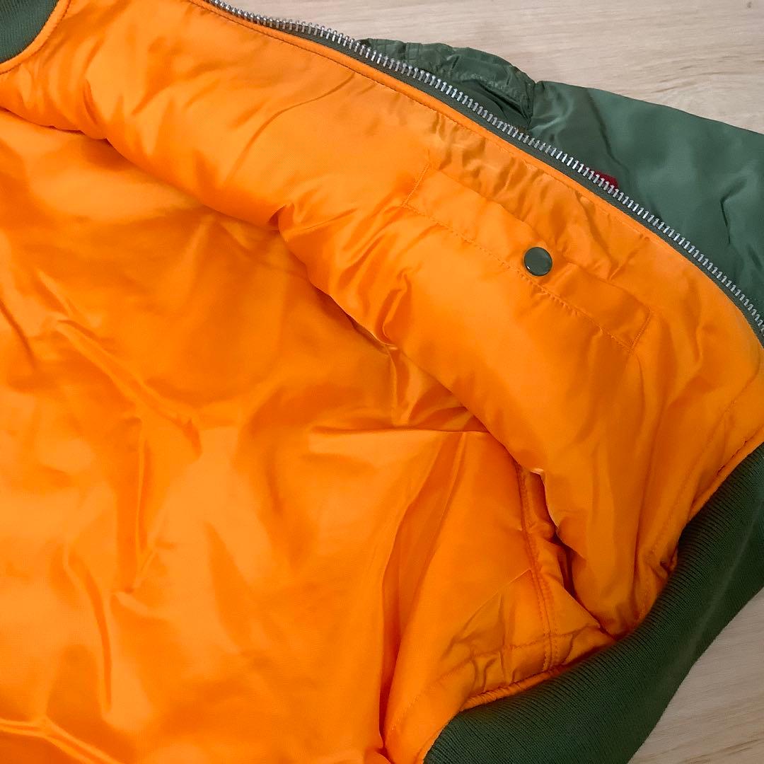 N*g様 【美品】アルファ　MA1　ジャケット　S　170/88A　●310