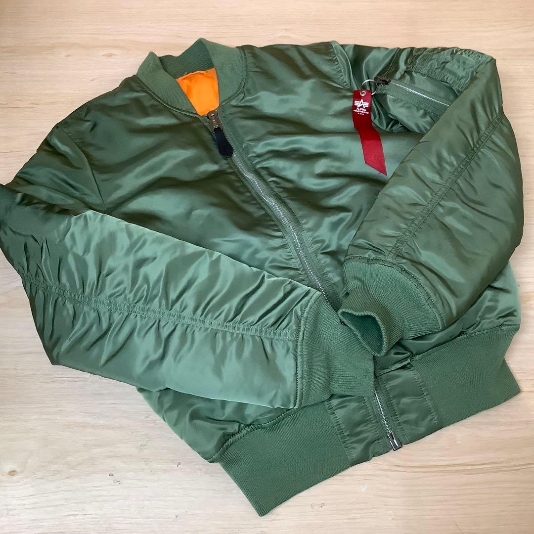 N*g様 【美品】アルファ　MA1　ジャケット　S　170/88A　●310