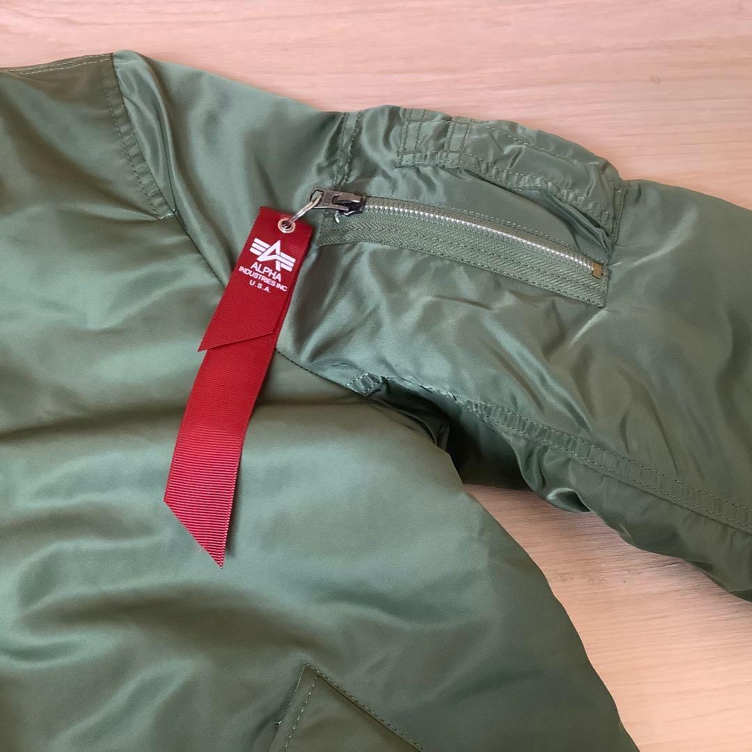 N*g様 【美品】アルファ　MA1　ジャケット　S　170/88A　●310