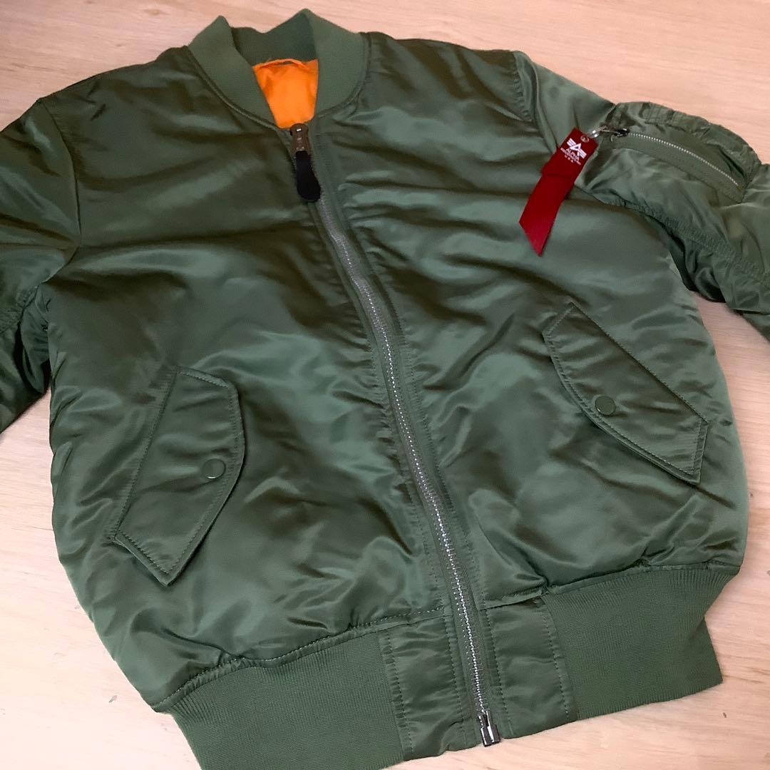 N*g様 【美品】アルファ　MA1　ジャケット　S　170/88A　●310