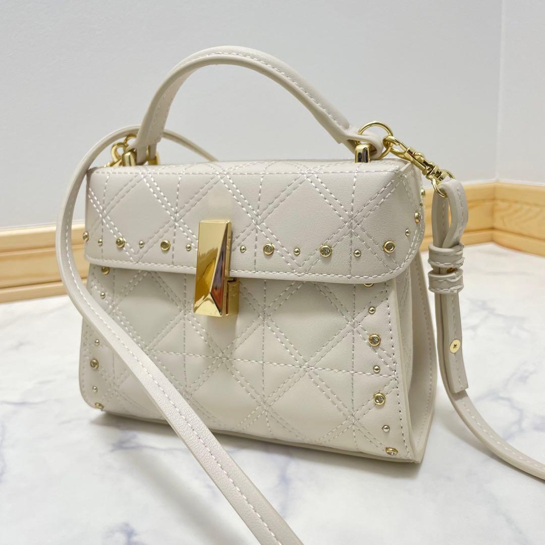 CELFORD リュタン キルティングビジュースタッズポシェット ショルダー