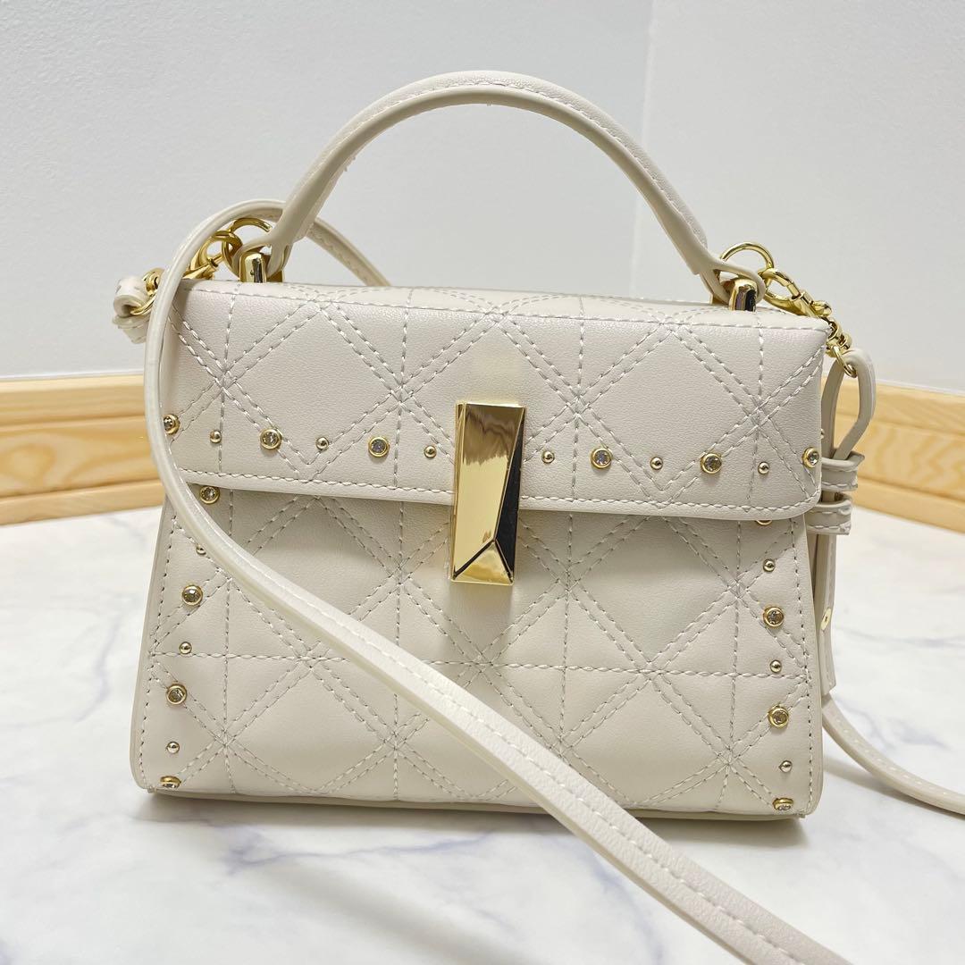 CELFORD リュタン キルティングビジュースタッズポシェット ショルダー