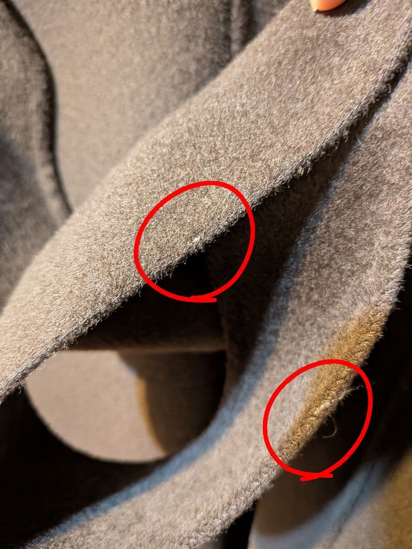 2025年美品　apart by カシープ3WAYスタンドロングコート　ブラウン