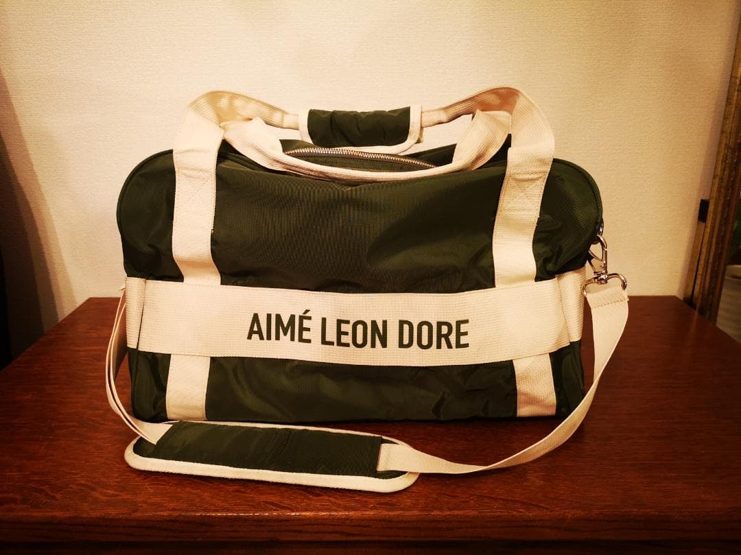 AIMÉ LEON DORE オリーブグリーン ショルダーバッグ