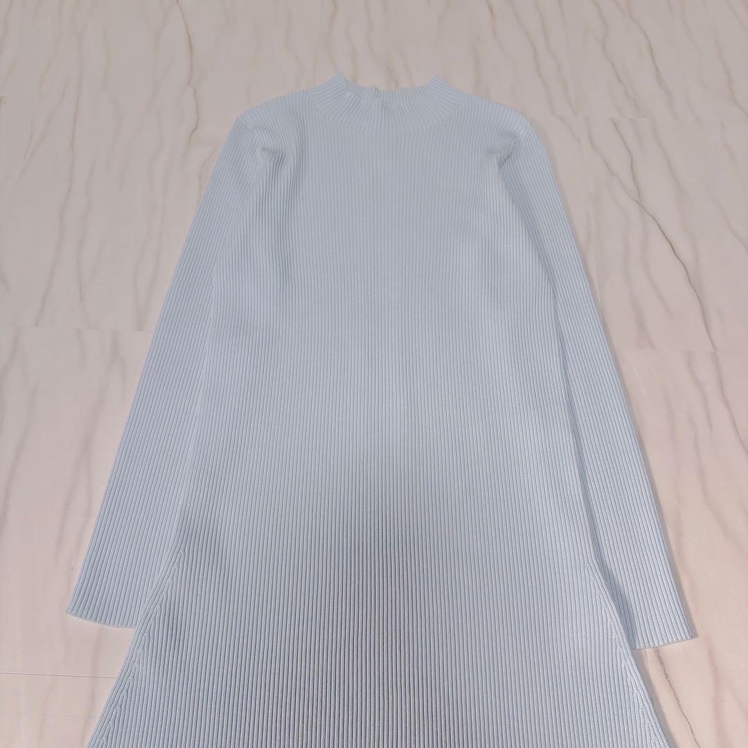 CFCL PORTRAIT LONG SLEEVE DRESS アイスブルー 1