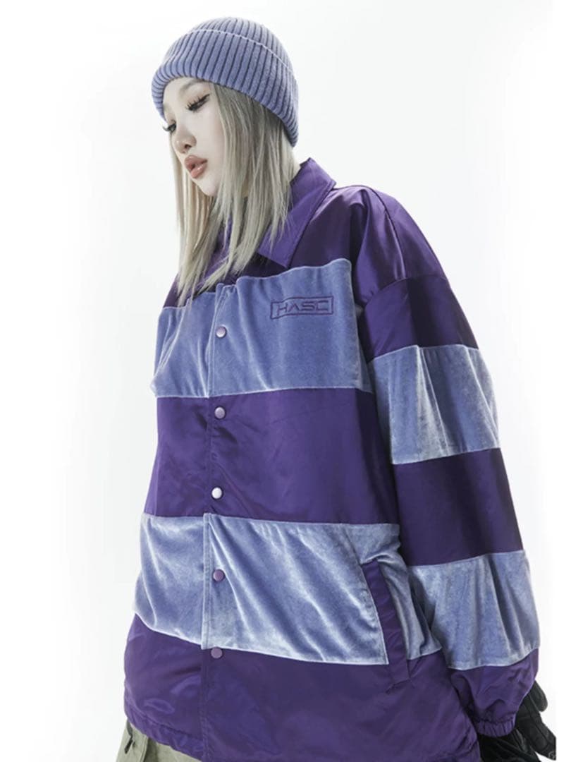 男女兼用 パープルスキー服 L 防風・防水・透湿 日常OK 新品未使用