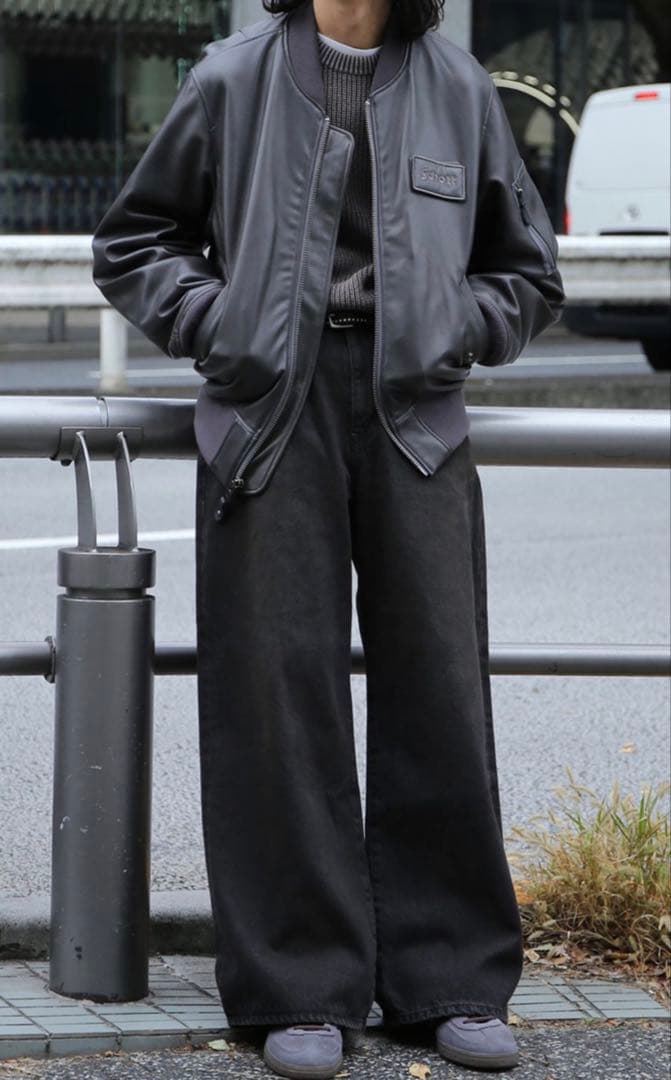 【ポッカ】Schott×JOURNAL STANDARD MA-1