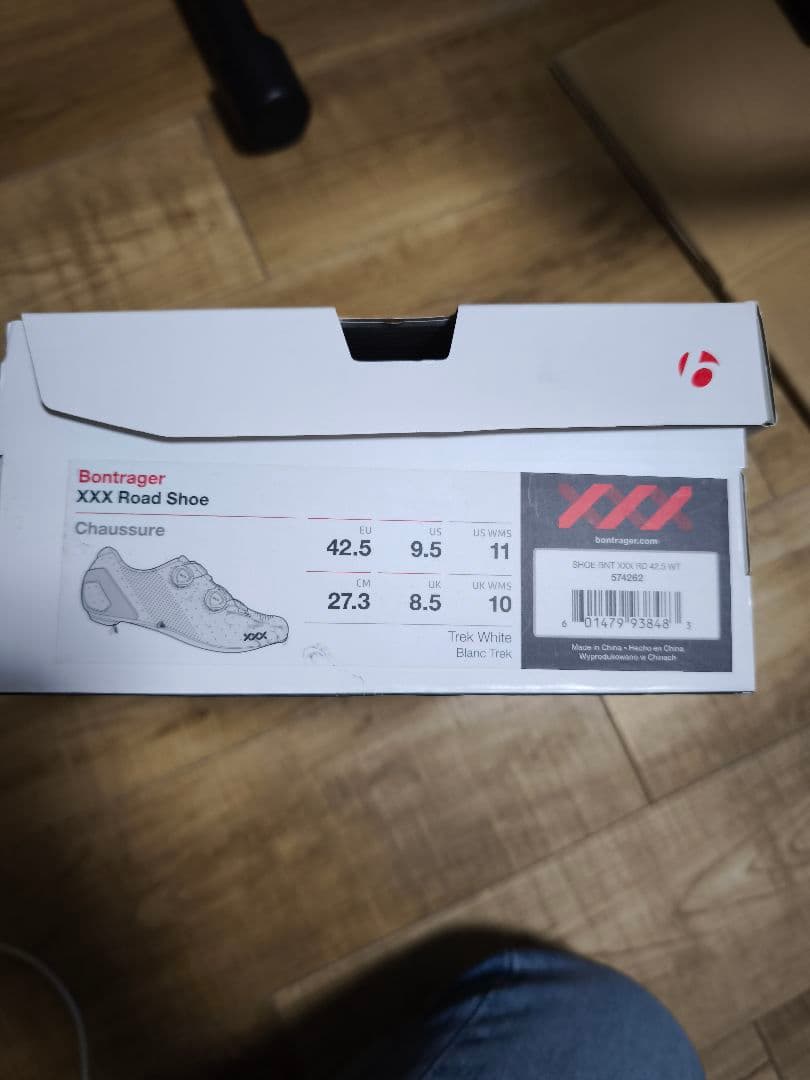 BONTRAGER XXX ロードシューズ ホワイト 27.3cm