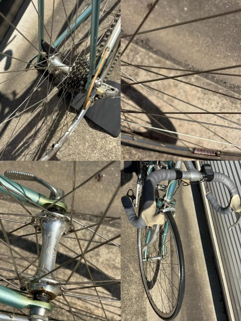 美品　ジオス　GIOS　部品ほとんどCAMPGNOLO　シートチューブ50CM