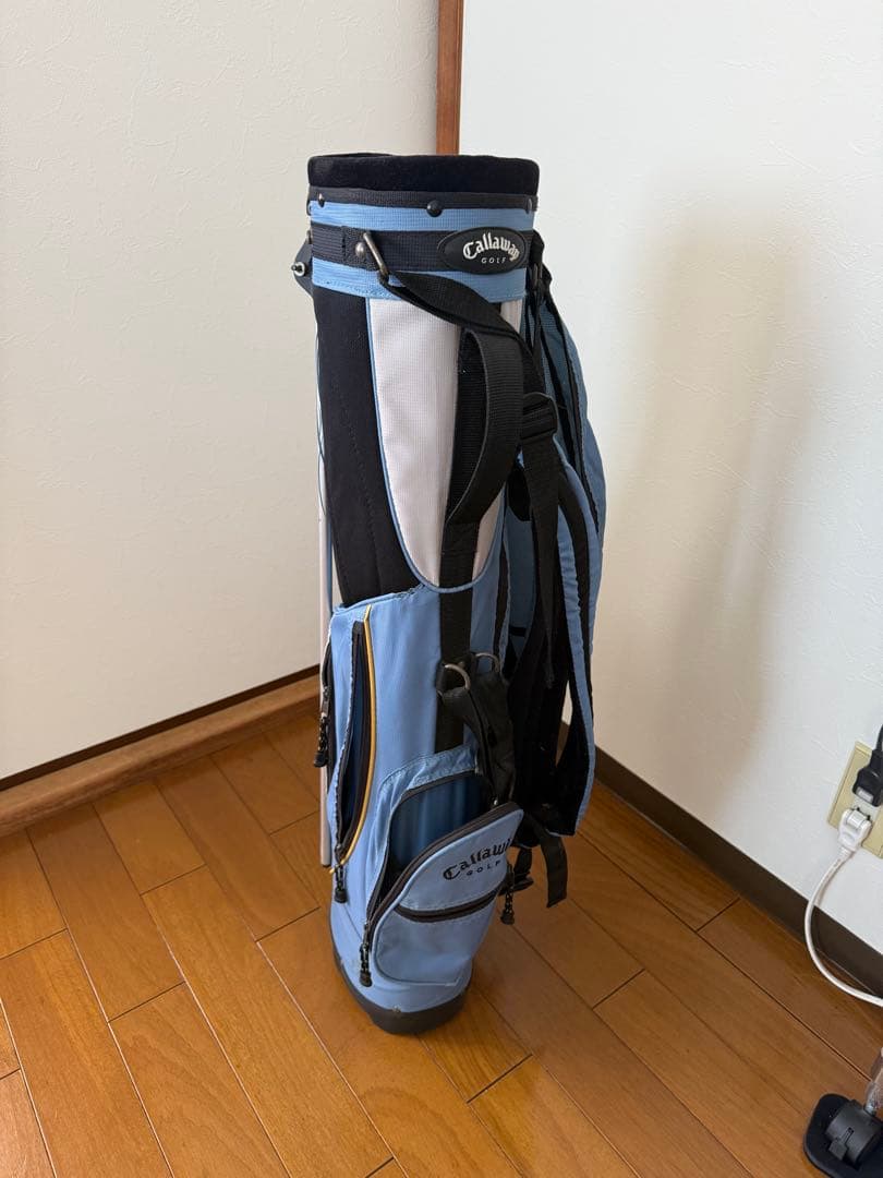 Callaway スタンドキャディバッグ 青　４分割で軽量