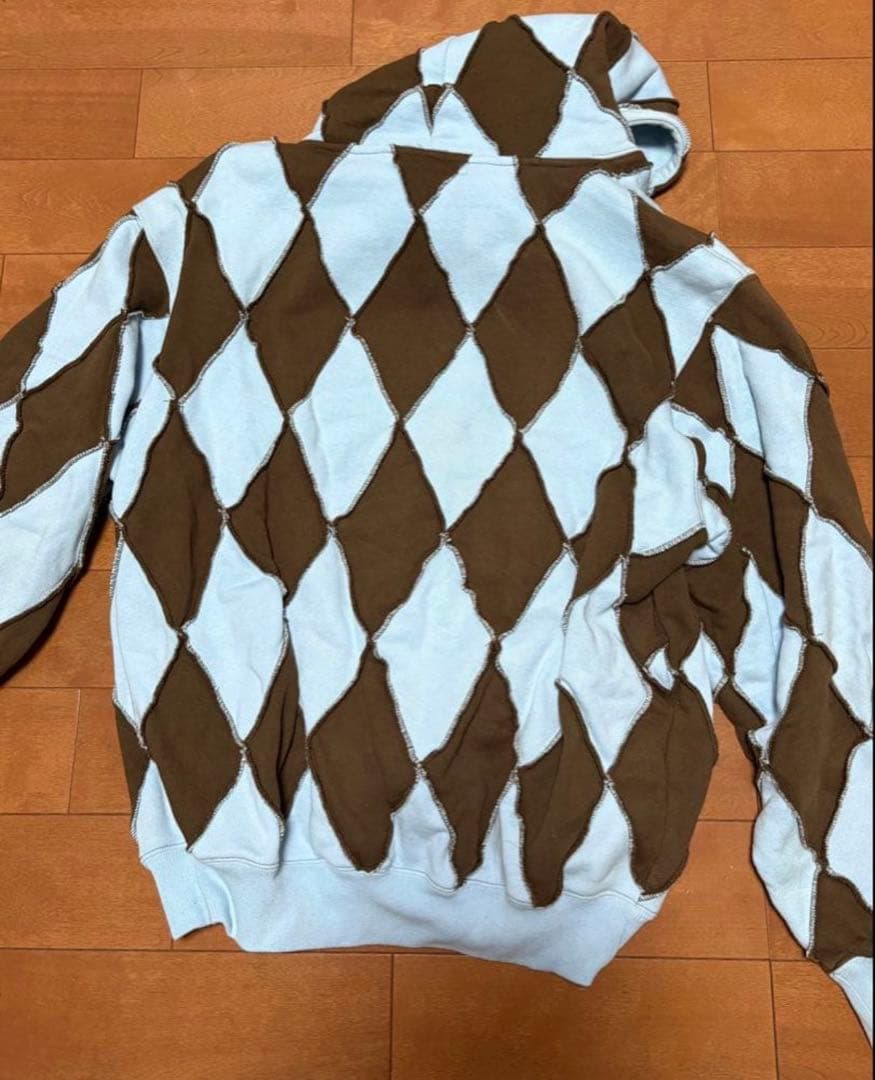 BOTT ダイヤモンドパターン パーカー