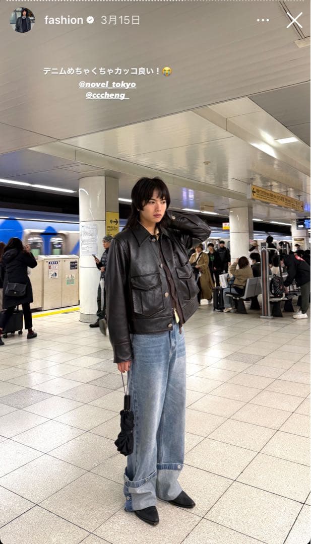 や*う様 OUR LEGACY 24AW EVENING POLO ブラウン