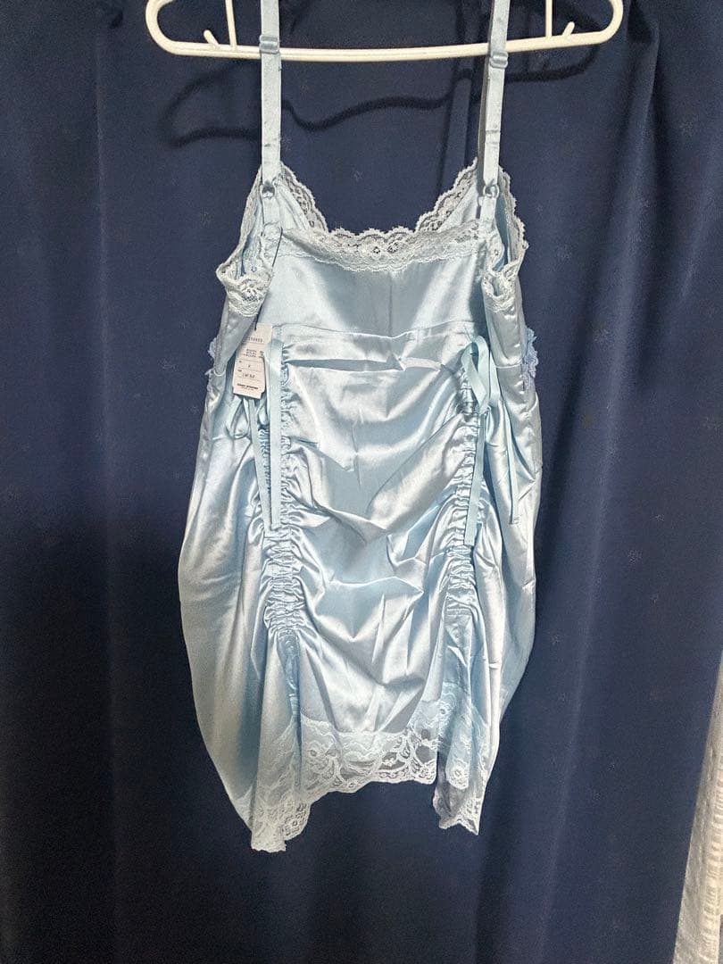 トップス Candy Stripper CND LINGERIE MINI DRESS