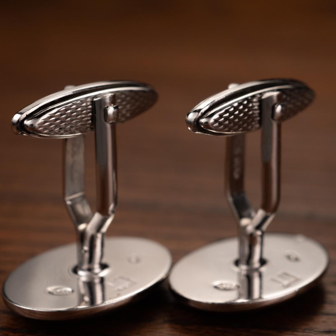 【英国王室愛用】 Dunhill ダンヒル silver925 カフスボタン