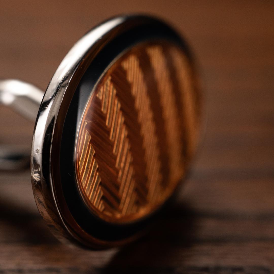 【英国王室愛用】 Dunhill ダンヒル silver925 カフスボタン