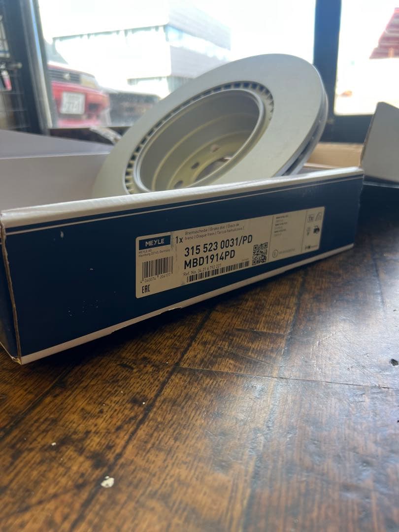  リア ブレーキローター 2枚 F30,F31/F32,F36 MEYLE