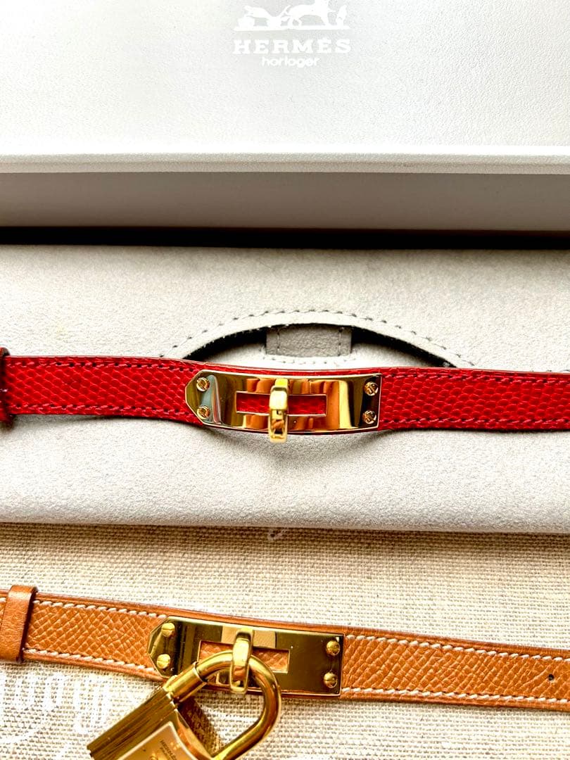美品エルメスケリー時計交換ベルト付き