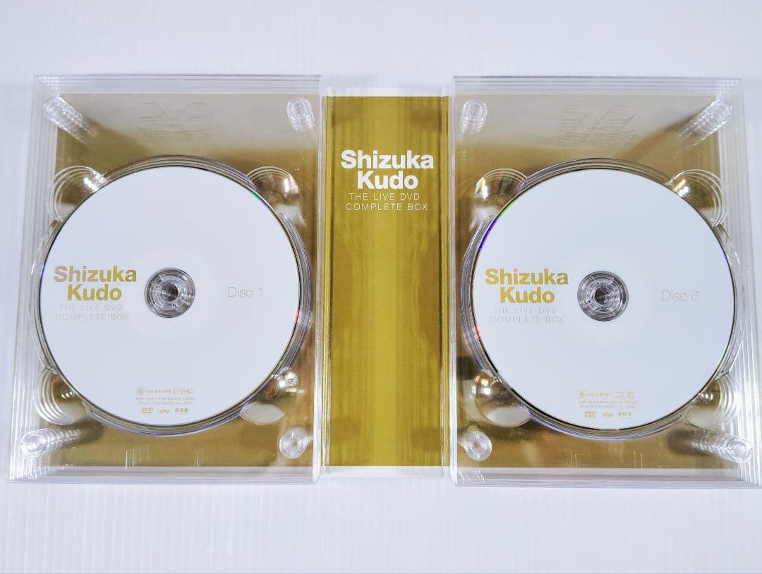 Shizuka Kudo THE LIVE DVD COMPLETE 10枚組