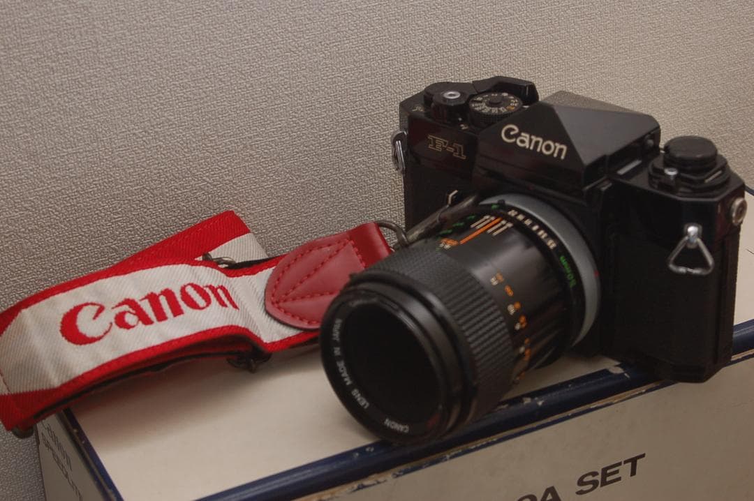 【片付け整理】Canon F-1N レンズ、アクセサリーセット