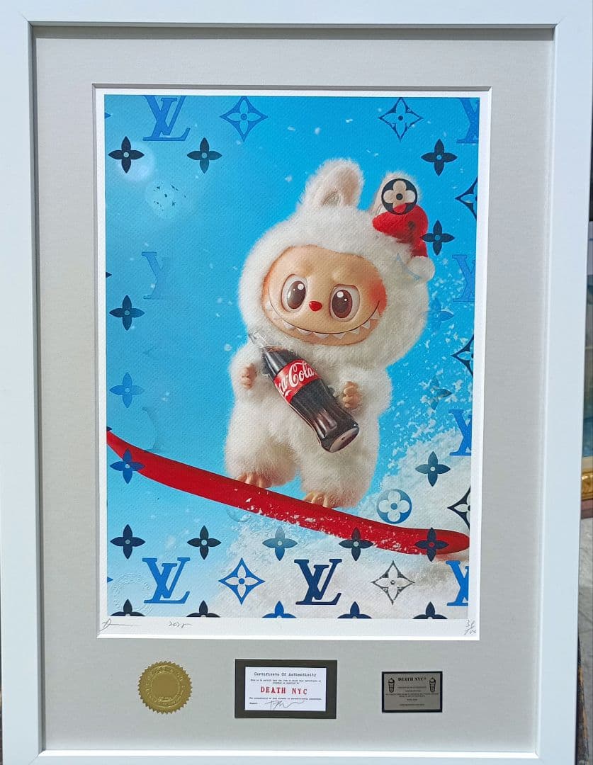 DEATH NYC BC654 サイン、ナンバー、COAあり　新品額付き