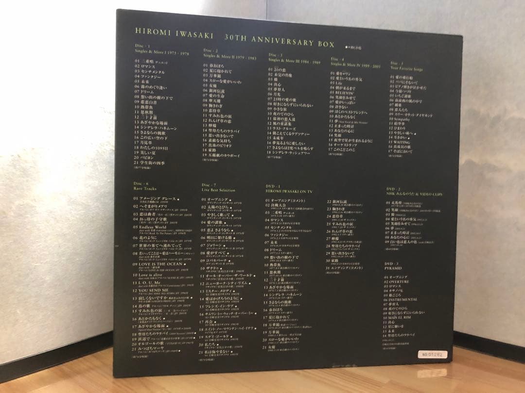 岩崎宏美 30TH ANNIVERSARY BOX 中古商品