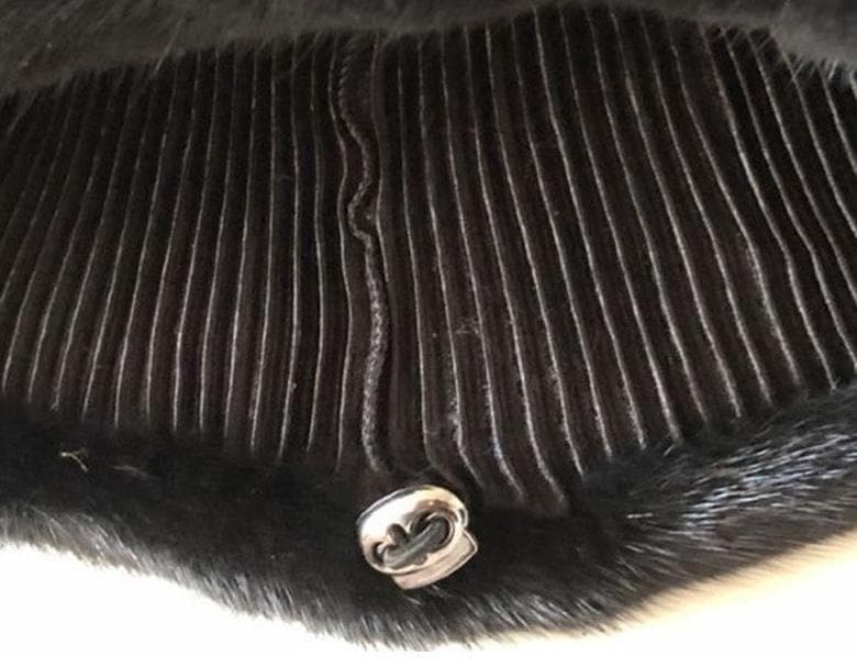 新品 限定★上品なミンクファーのハット灰/帽子 レデイース 毛皮リアルファー