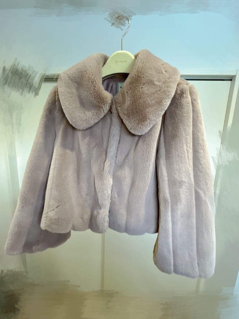 Winter Love Faux Fur Coat Mサイズ