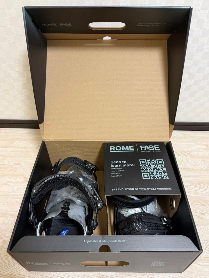 【新品】1/5まで値下げ！ROME Katana FASE ビンディング M/L
