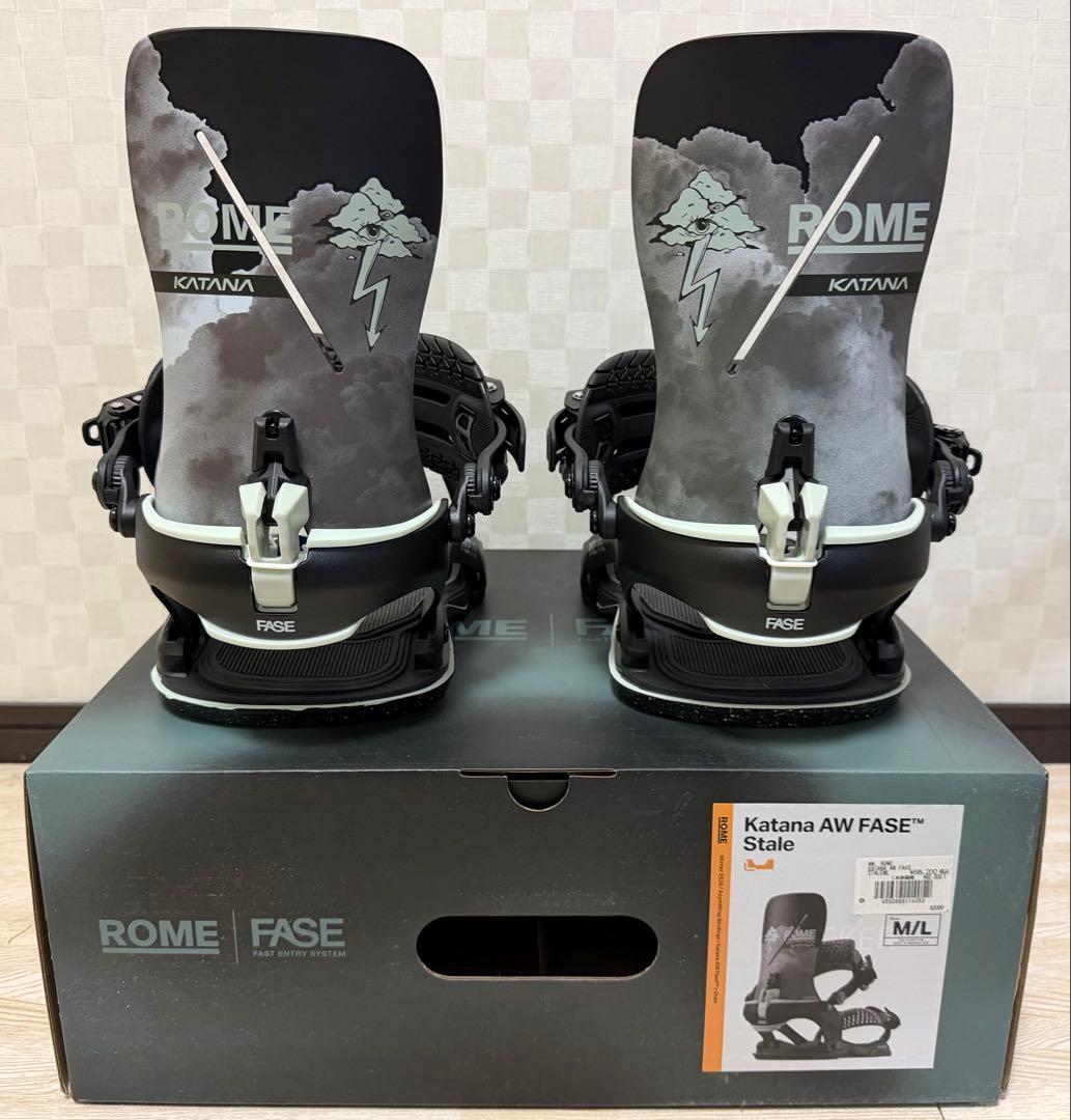 【新品】1/5まで値下げ！ROME Katana FASE ビンディング M/L