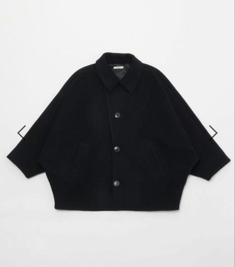 ニコアンド　ライトモッサドルマンジャケットコート　ブラック　新品未使用