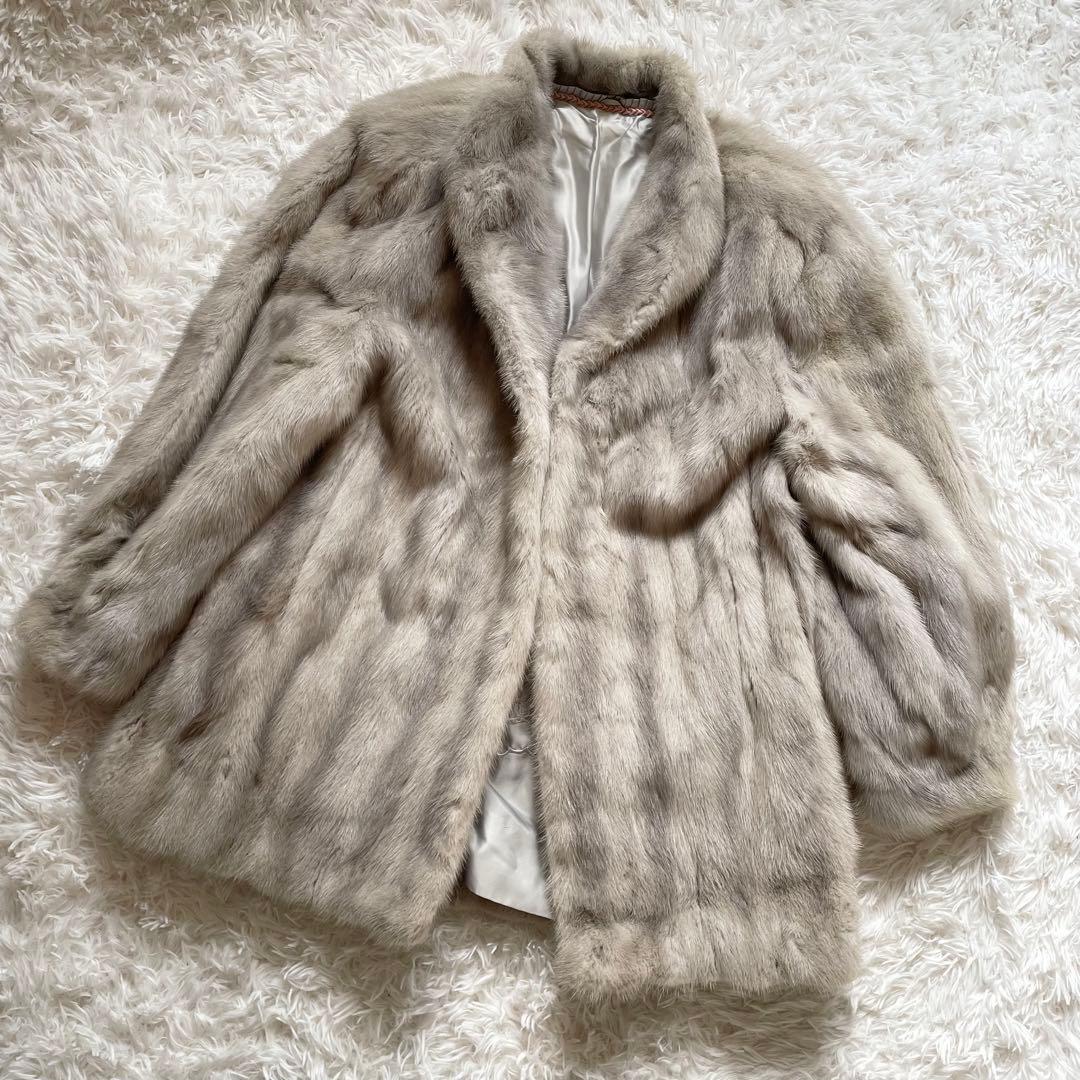 希少 catiart ミンク サファイアミンク ファー コート 高級 値下げ⭕️