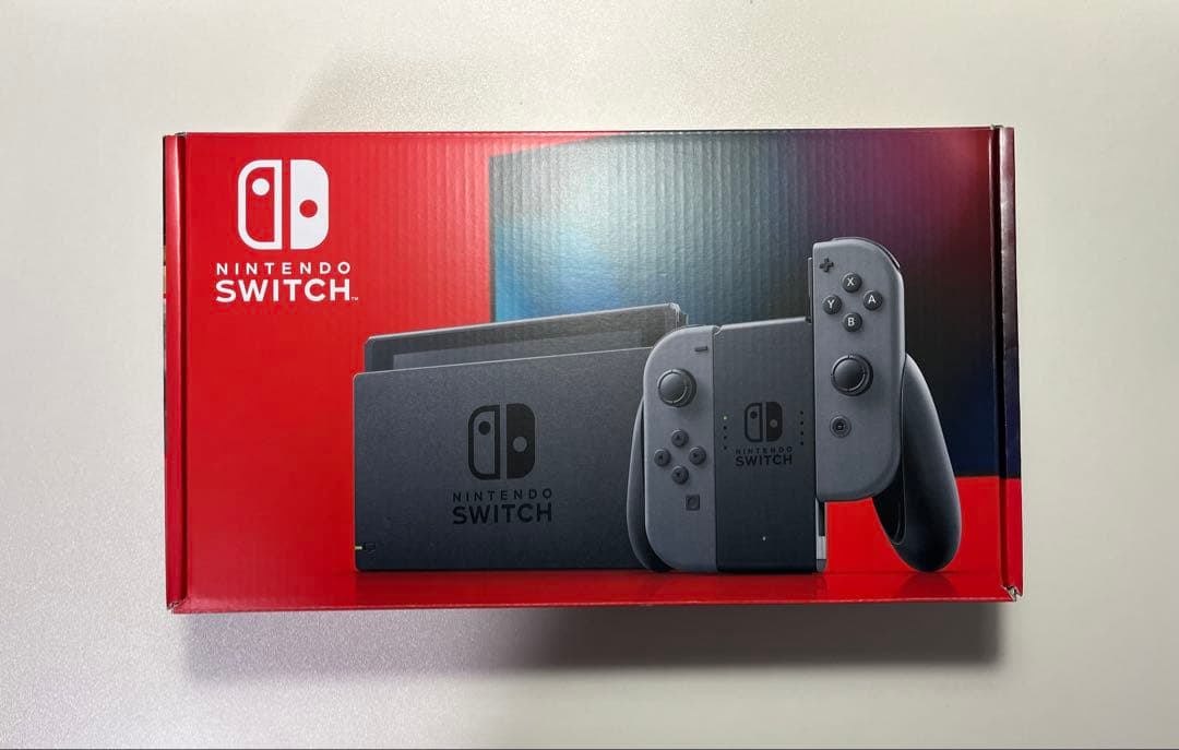 Nintendo Switch 本体 グレー + ケース付き