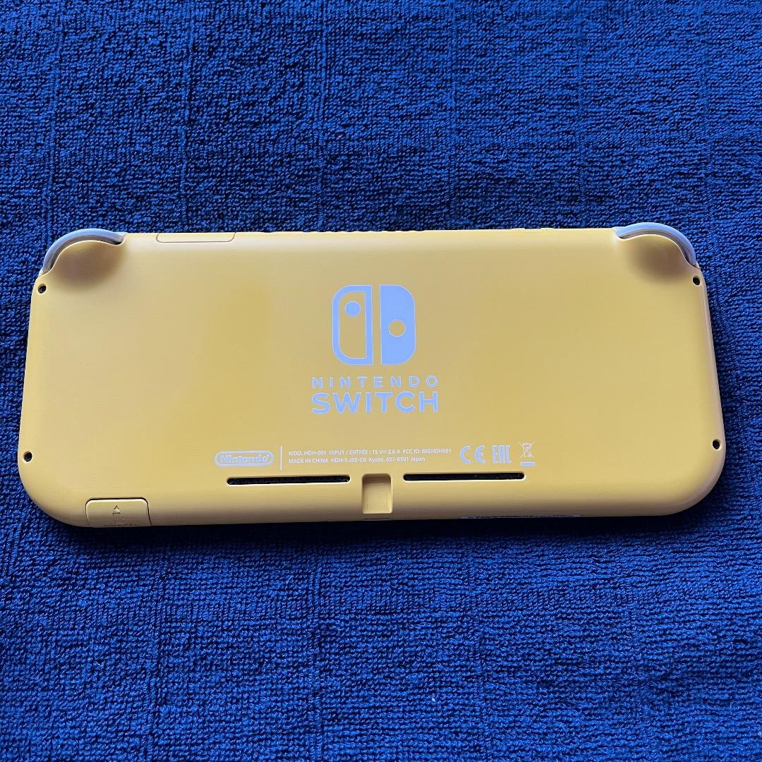 【ジャンク品】Nintendo Switch Lite イエロー　本体