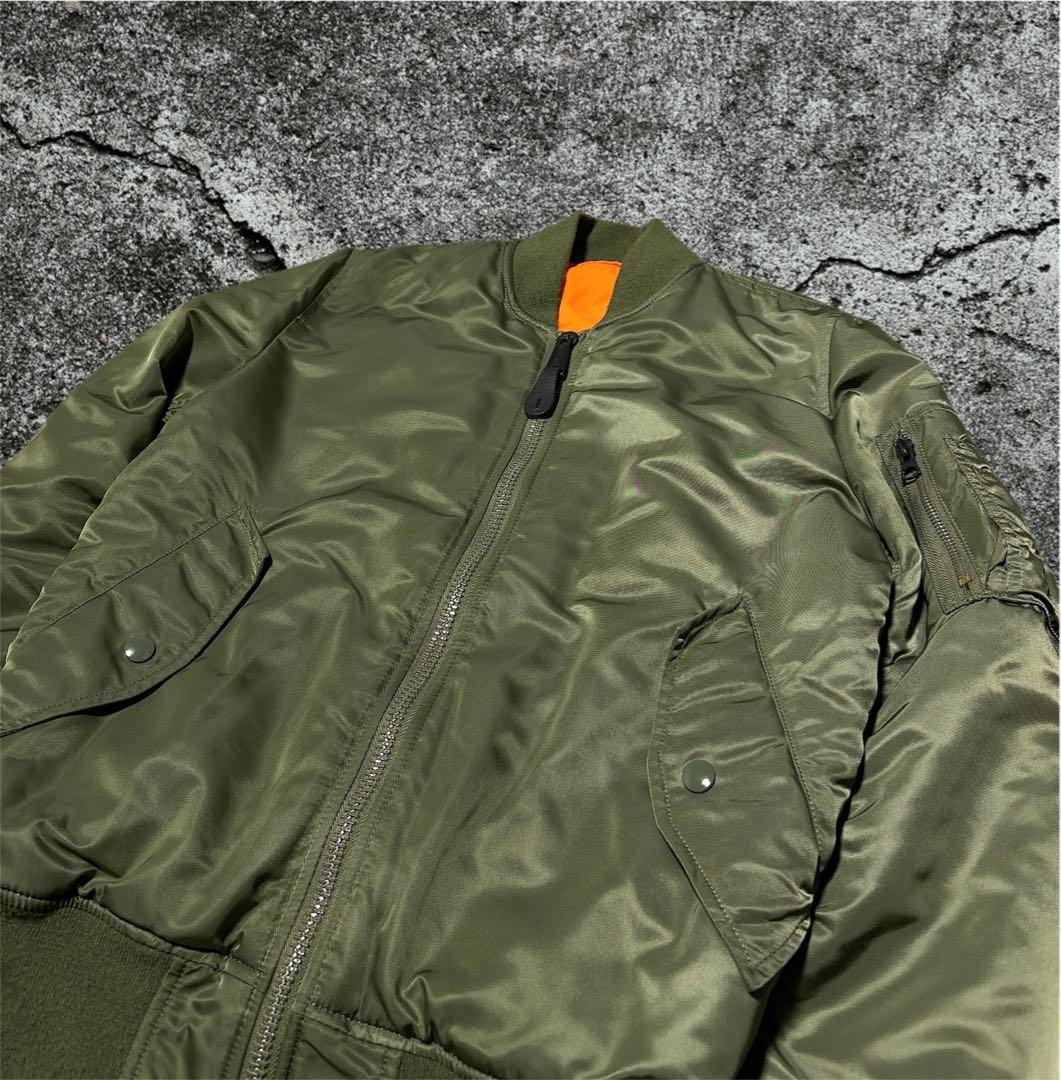 ALPHA アルファMA-1インダストリーズ フライトジャケット リバーシブル