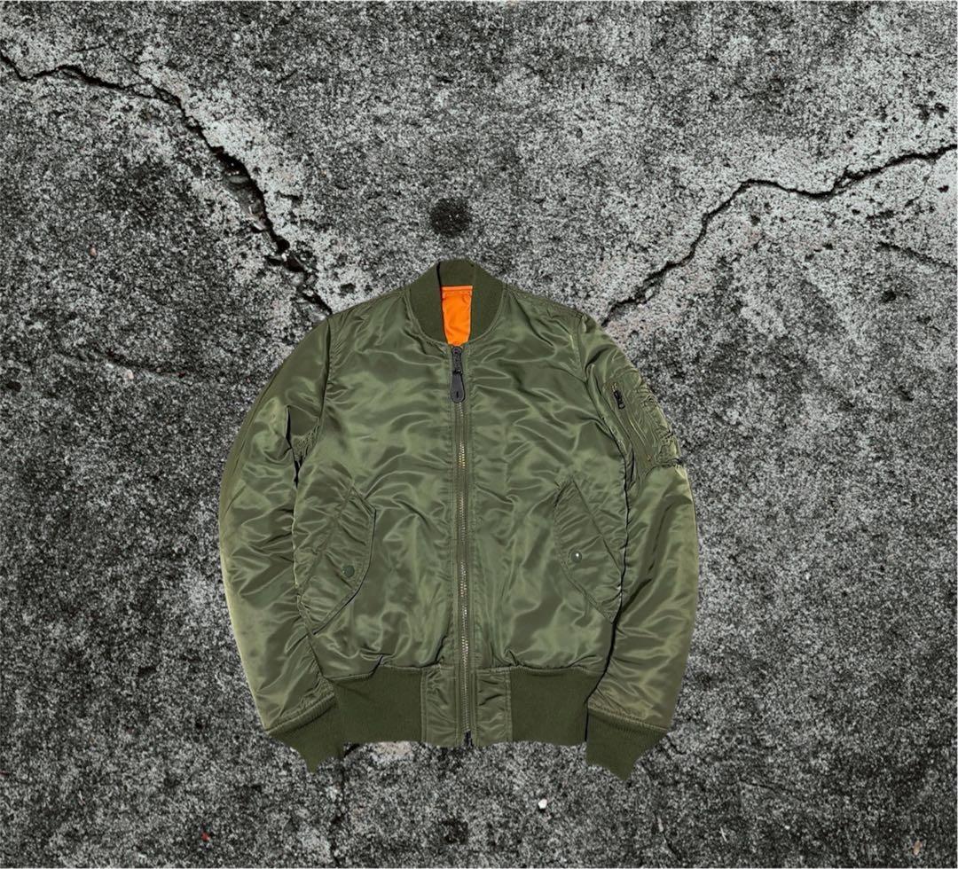 ALPHA アルファMA-1インダストリーズ フライトジャケット リバーシブル