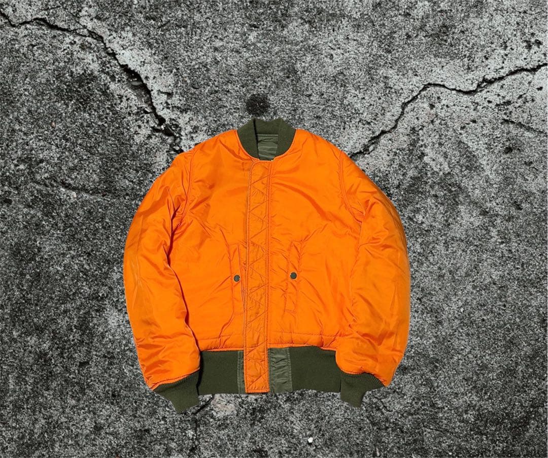 ALPHA アルファMA-1インダストリーズ フライトジャケット リバーシブル