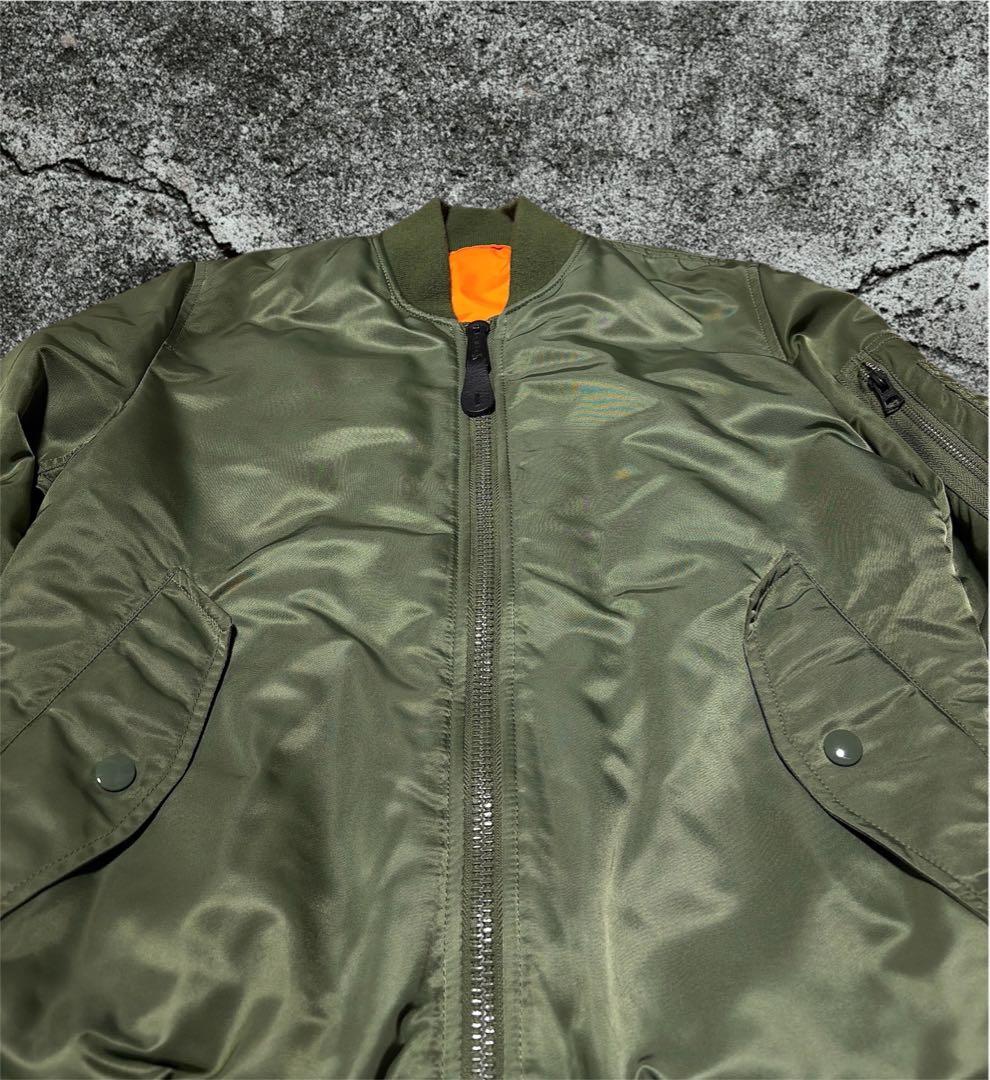 ALPHA アルファMA-1インダストリーズ フライトジャケット リバーシブル